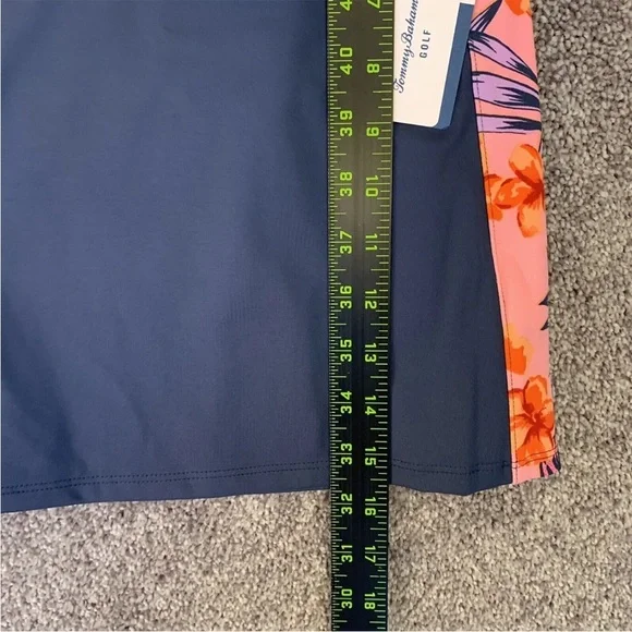 Tommy Bahama Golf Women’s Skort Navy Tropical Quick Dry UPF 50 Size XL - NWT - Picture 7 of 11